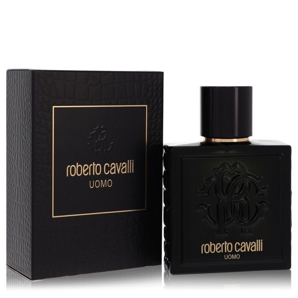 Roberto Cavalli Uomo Eau de Toilette Men Black Violet.